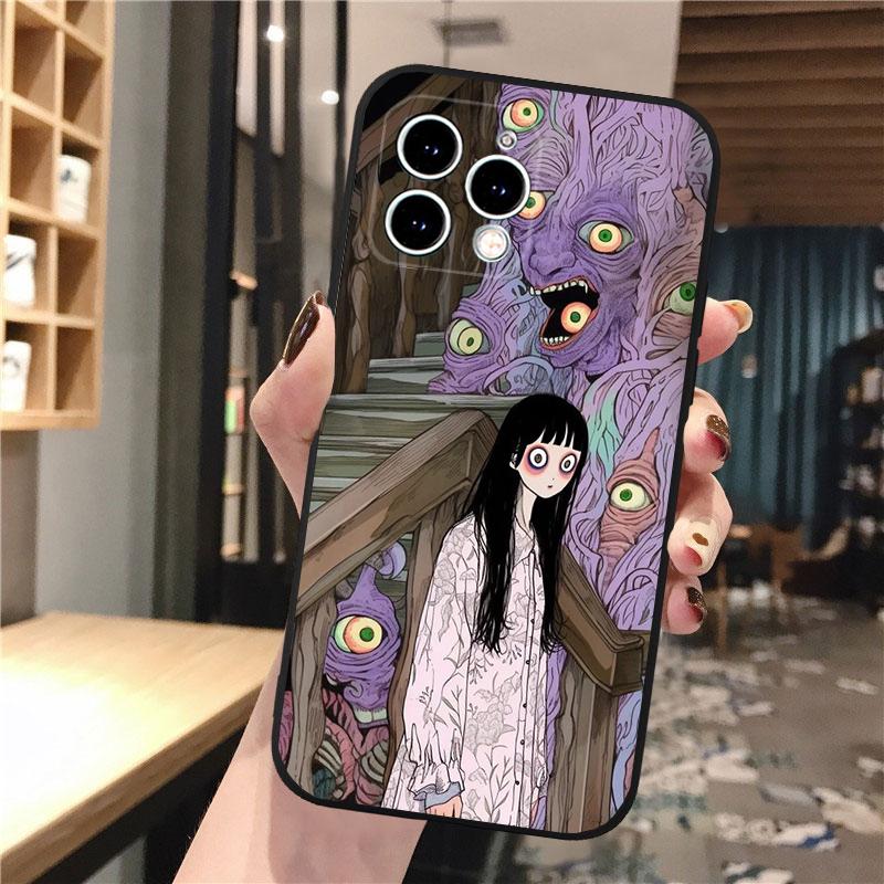 Phone Case For Iphone 17 Pro Max 17 Pro Air 16 15 14 13 Pro Max 15 16 Pro 15Plus Anime Girl Art