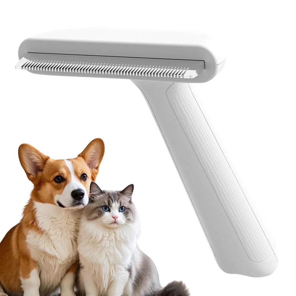 Fine Tooth Cat Hair Removal Comb No Hurt Pet Hair Clipper Remove Floating Hair Comb  For Cat Dog
