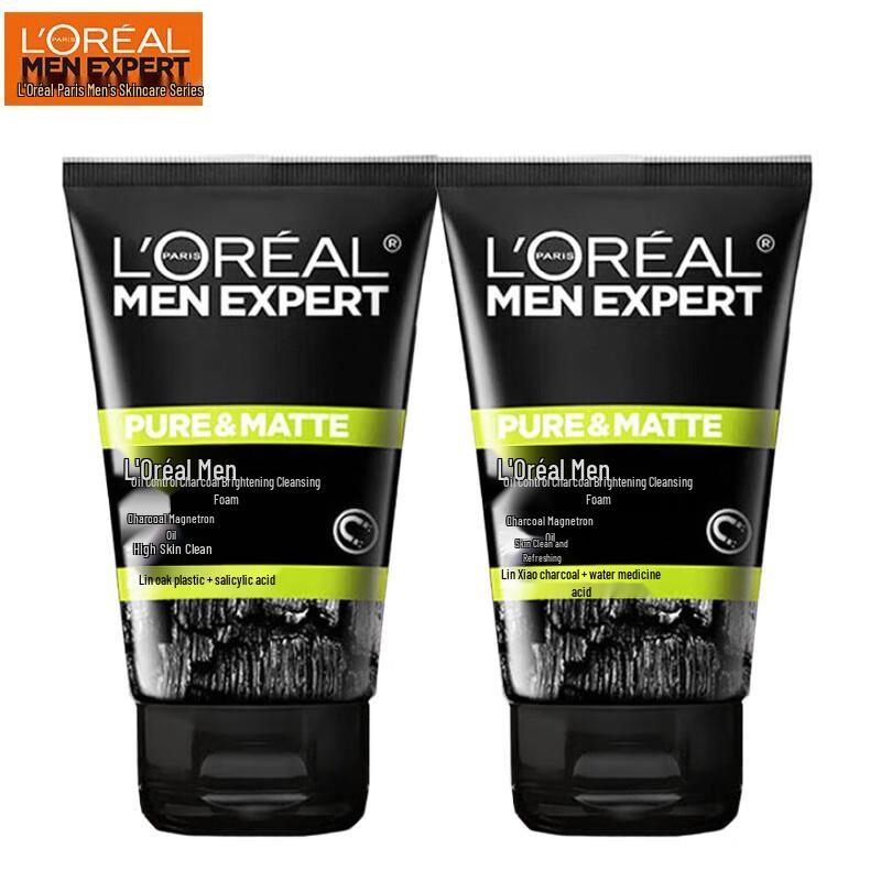 

L Oréal Men Expert Charcoal Cleanser 2-Pack
