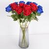 Home Decor Flower Wedding Flower Artificial Velvet Rose Easy To Clean