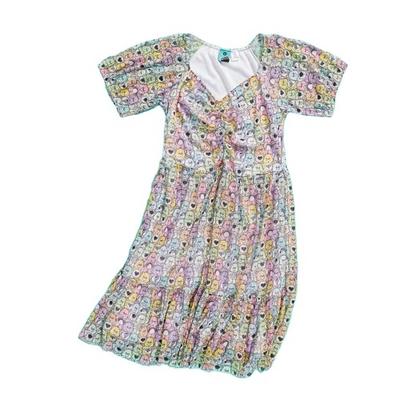 Care Bears Damen/Damen Allover-Print Mesh Skaterkleid