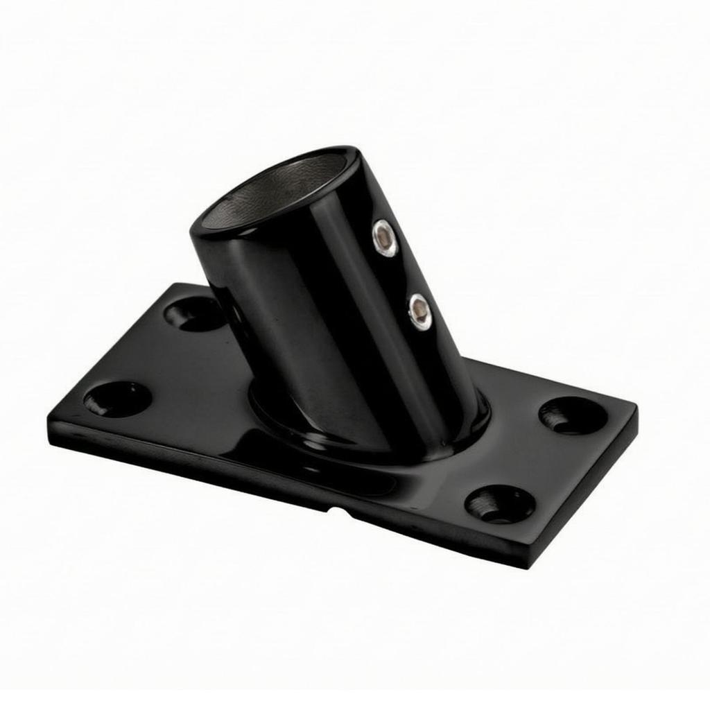 Tube Bracket with Socket Marine-Grade End Support Rust-Resistant
