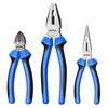 RAYENR Extractor Pliers Combination 6/8inch Multifunctional Linesman Diagonal Pliers Needle Nose Pliers Hardware Tools