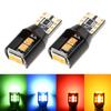 2Pcs Canbus T10 Led W5W Light Car Bulb 2023 Newest Polarity Free for Auto License Plate Lamp Turn Signal Dome Lighting 12V White