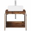 Bathroom Furniture Set Reclaimed Wood Engineered Wood