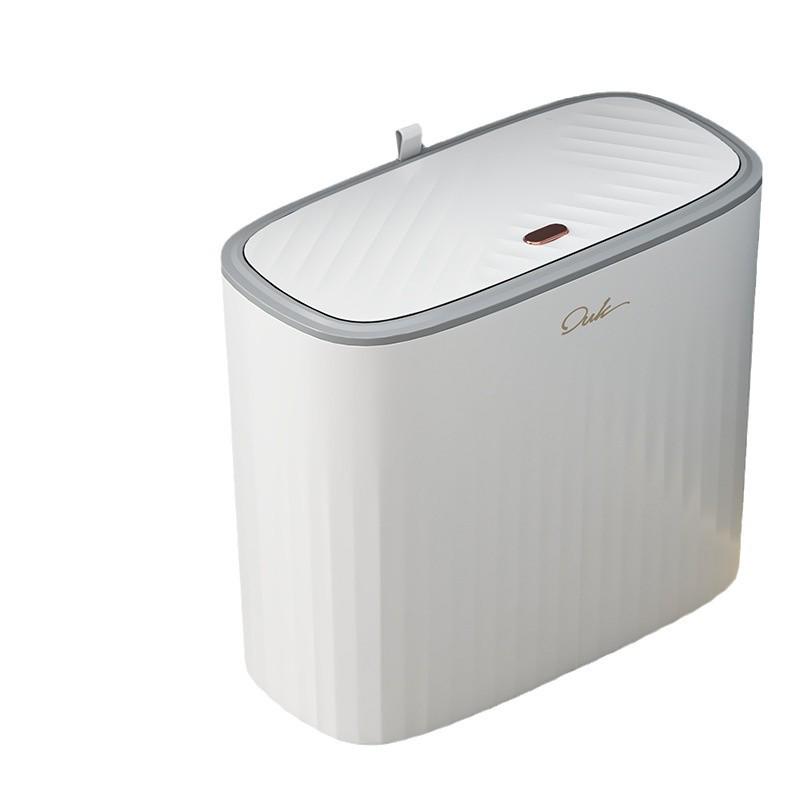 2024 Large Capacity Wall-Mounted Trash Can with Lid for Bathroom, Kitchen, and Living Room