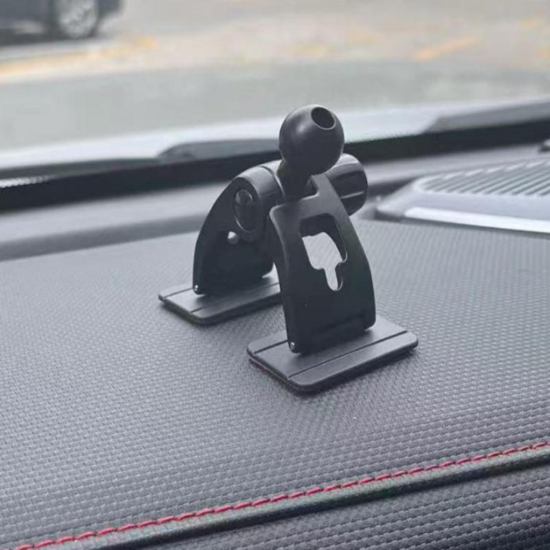 Magnetic Car Phone Holder Strong Adhesive Center Console Mount 360° Rotatable for GPS  Safe Driving Use Onesize