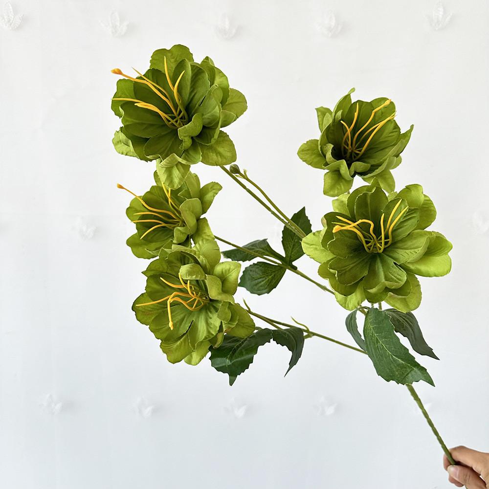 Snow Flower Artificial Lotus Wedding Hotel Restaurant Desktop Props Decoration