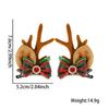 Christmas Hair Stylish Accessories With Cute Plush Antlers And Festive Decorations Women For