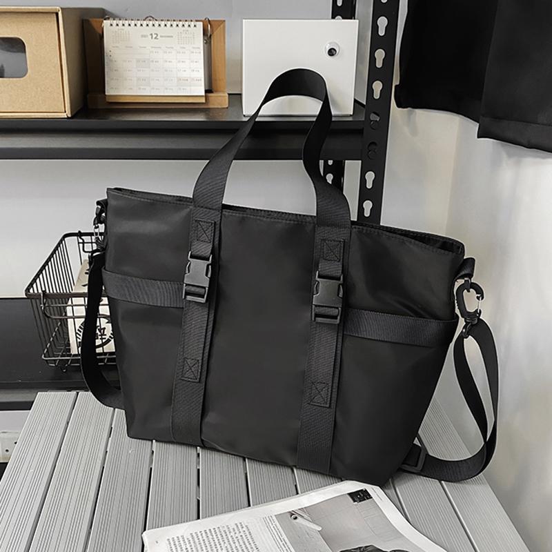 HOCODO Waterproof Women Travel Handbag Large Capacity Ladies Messenger Bag Solid Color Female Crossbody Nyl Shoulder Bag Women