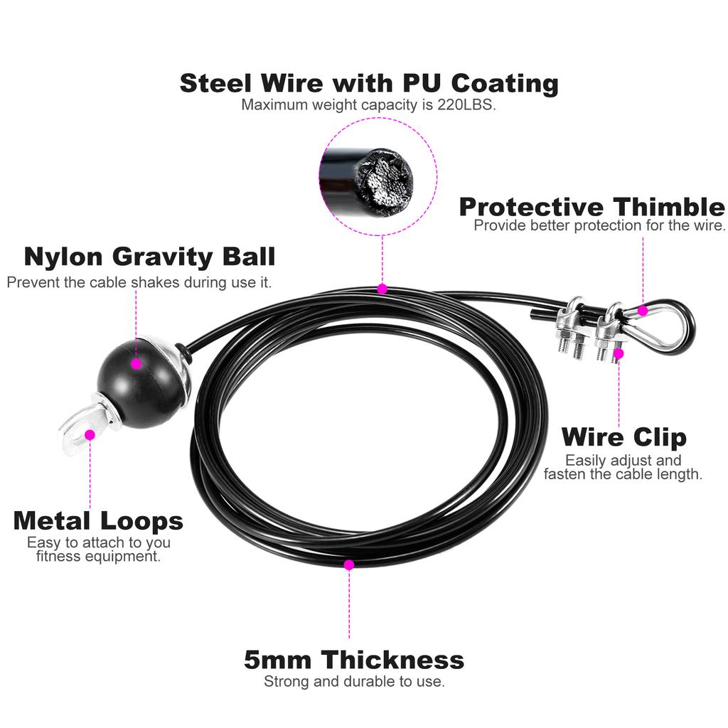 Câble de remplacement pour Machine de Fitness, câble de