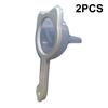 2 In 1 Funnel Filter With Handle Detachable Juice Strainer Reusable Strainer Funnel For Juice Food Residue Oil Milk Coffee