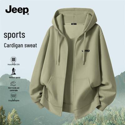 Men's Hooded Zip-Up Sweatshirt