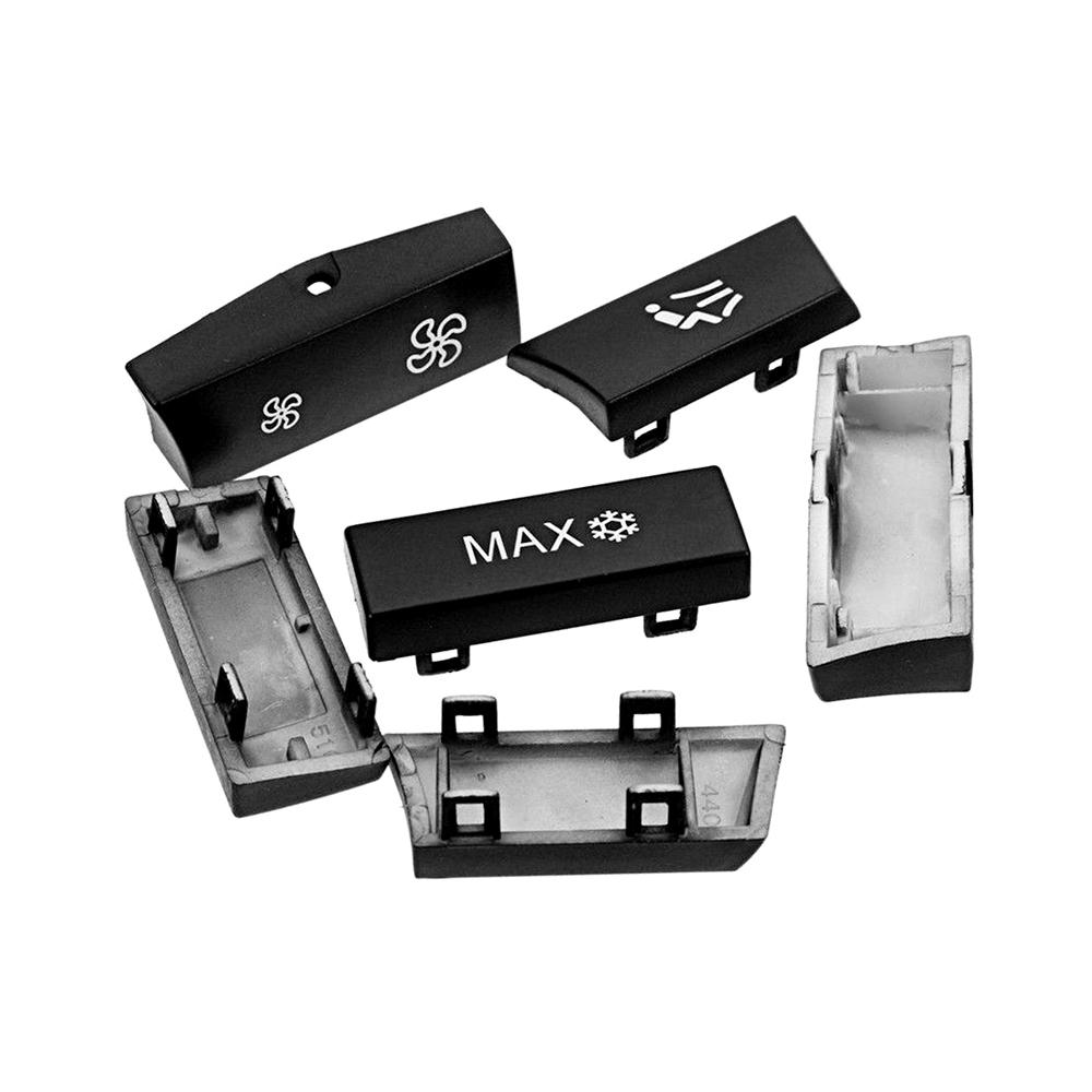 12 Button Key Caps AC Heater Switch Replacement for  BMW 5 6 7 F10 F01 F12 61319313923