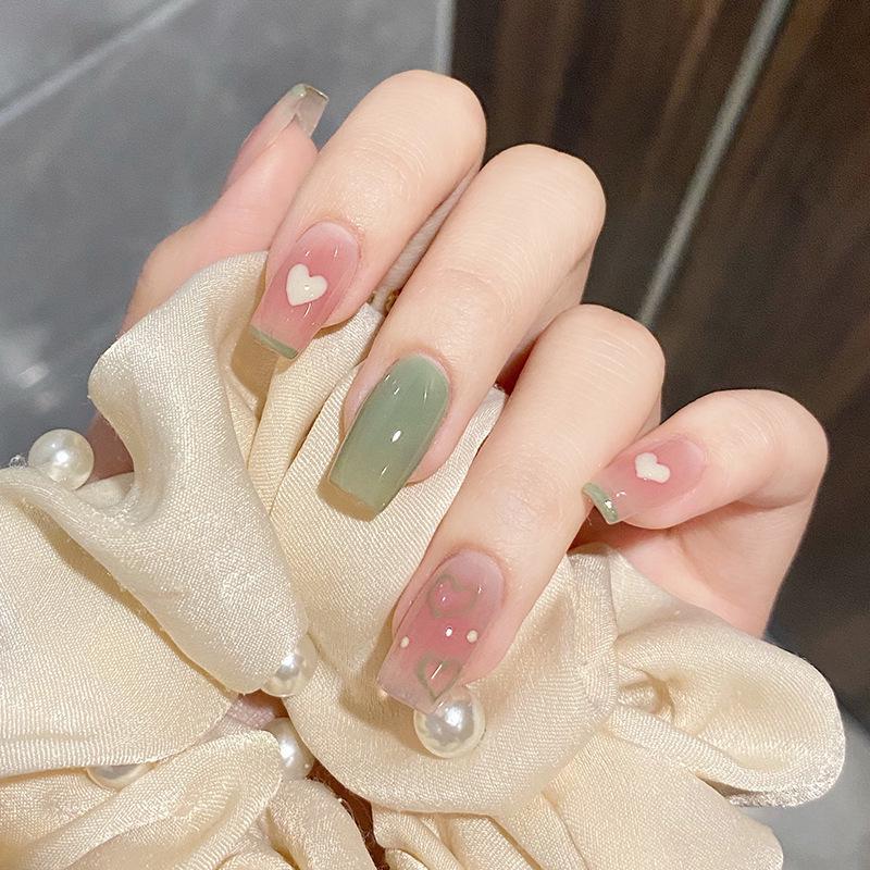 French Nail Art Summer Love Stickers - Fresh Fake Nails