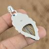 Birthday Gift For Her Natural Crazy Lace Agate Pendant Unicorn 925 Silver