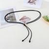 Imitation Women Waist Belt Adjustable Length Leather Belt Fashion Accessory