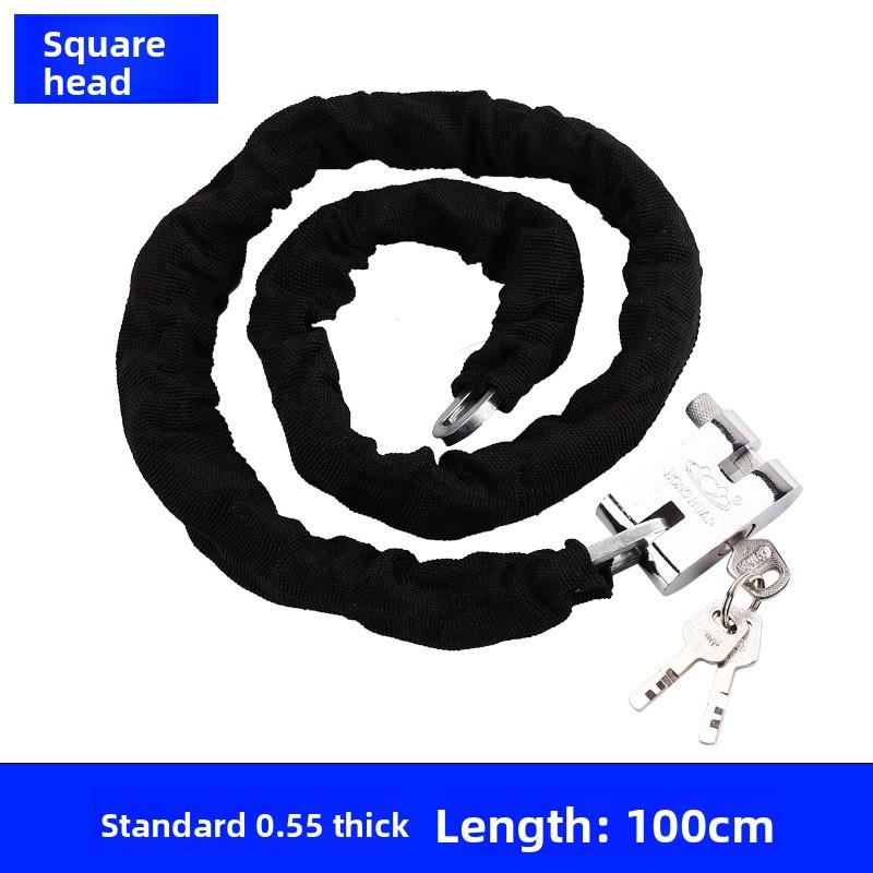 Anti Theft Bike Lock Suitable for Mountain Bikes on Highways Thickened and Hardened Lightweight Bike Chain Lock with High Safety