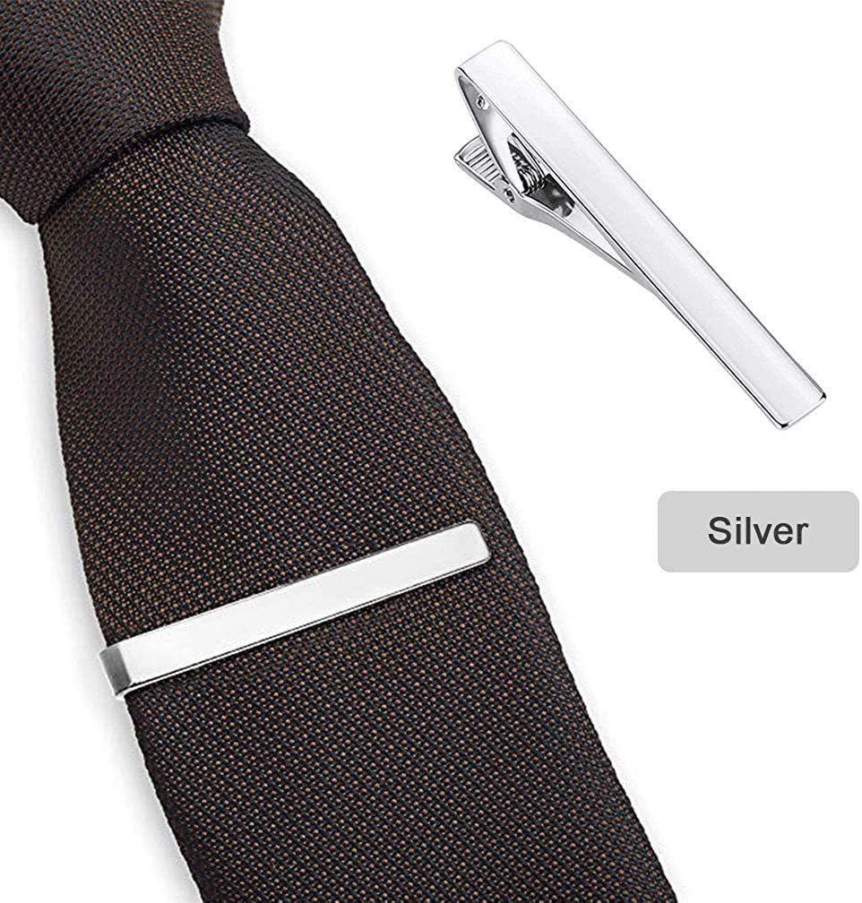 KYULM7 Tie Clip Business Casual Gift Type B Gold Men's - Stylish, Cool, Popular, Simple, Business, Wedding, Formal, Banquet, Party, Work, Trip,