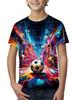 Children's Clothing Clothes For Boy Short Sleeve Boy Child Tee Shirt Kids Clothes 3D Print Fashion O-Neck Girls Summer Clothes