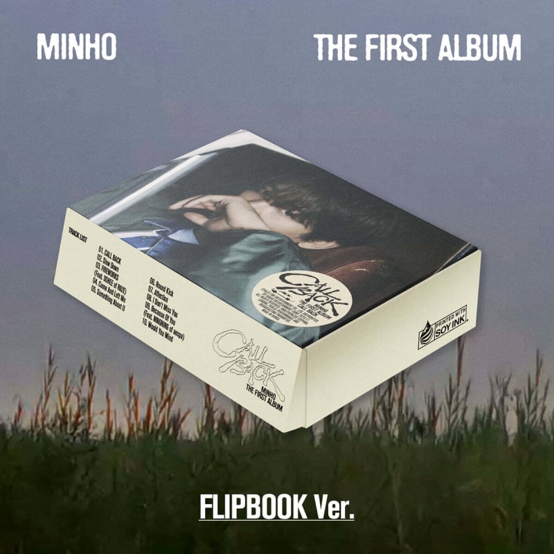 

MINHO - 1st regular album: CALL BACK [Flipbook Ver.]
