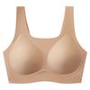 Invisible liquid foundation, seamless women's non-empty cup, thin non-steel ring, sub-breasts, anti-sagging bra