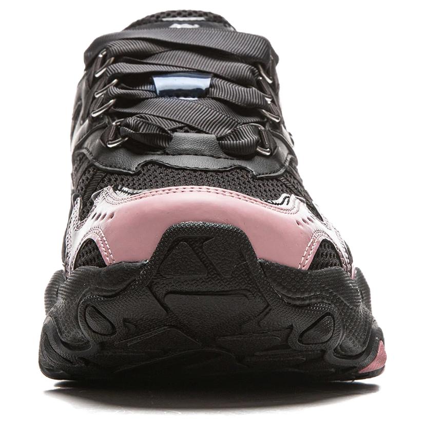 New LPL X LiNing Cat Paw Lite3 Slip Resistant, Abrasion Resistant, Lightweight Low Top Casual Shoes Women's Black Pink AGCV398-1