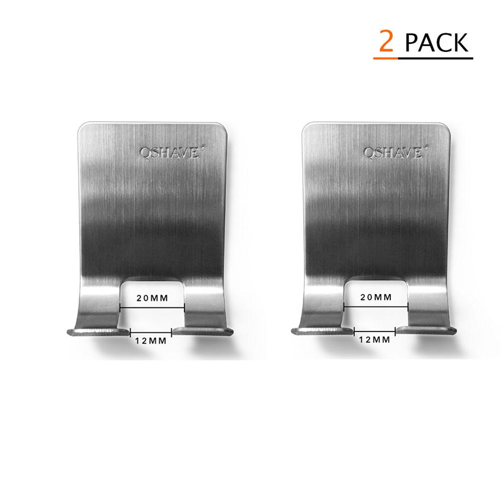 2 шт вешалка для бритвы из нержавеющей стали новая мужская полка для бритвы 304 подставка для бритвы вискозный крючок для ванной комнаты M 900₽