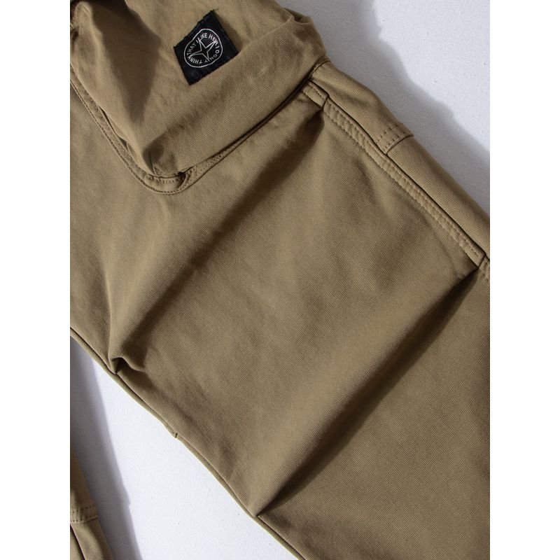 Winter Fleece-lined Thick Pants Men's Warm American vintage Casual Trousers Youth Fashion Loose Ankle-tied Overalls