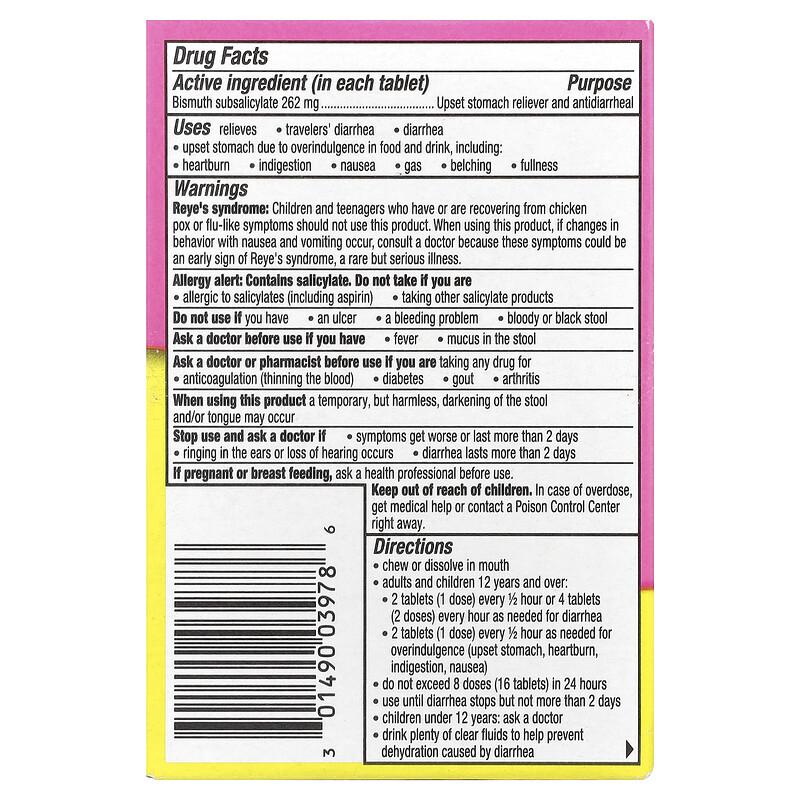 Compresse masticabili, Ciliegia, 30 Compresse masticabili (131 mg per Compressa)