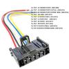 2pcs For Fiat Grande Punto Evo Linea Doblo Heater Blower Motor Fan Resistor Wiring Loom Harness Connector Repair Plug 95508692