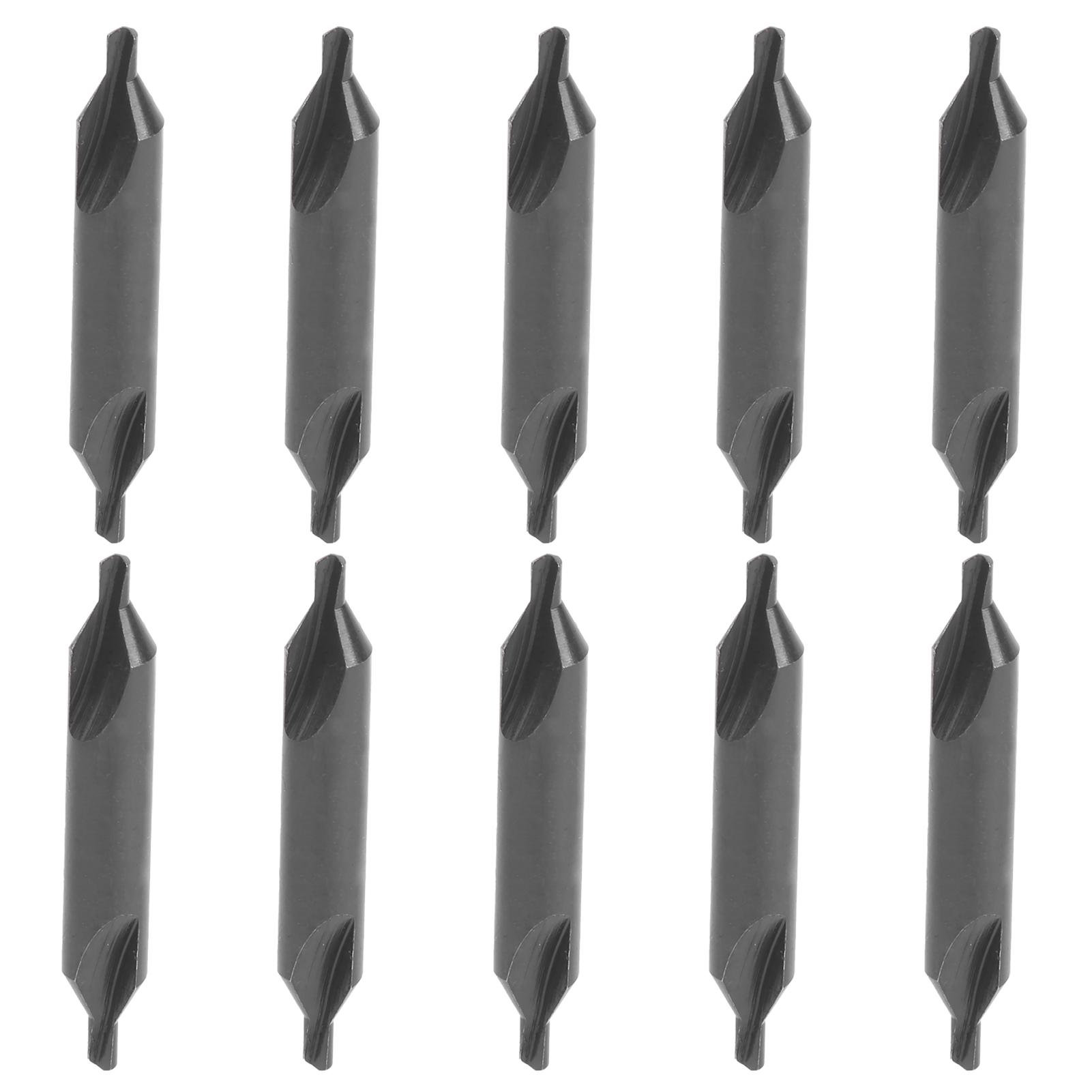 

10Pcs Centering Drill Bit AType High Speed Steel Industrial Processing Tool 3mm