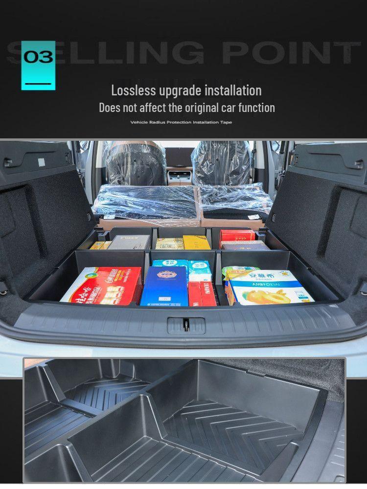 Chery Tiggo 8L Hidden Trunk Organizer and Storage Box