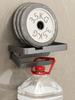 Toilet Paper Holder, Adhesive or Screw Wall-mounted Paper Roll Holder, Multi-functional Bathroom Storage Distributor