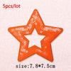 5Pcs/Lot Glitter Butterfly Bow Iron on Patches - Embroidered Patches on Clothes Bags Hats Jackets Decor