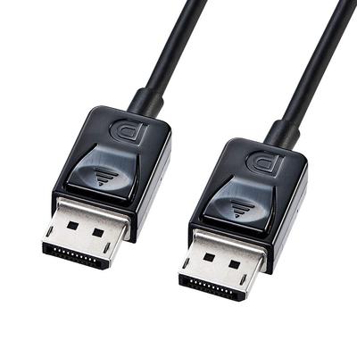 SANWA SUPPLY DisplayPort Cable, 1.5m, Black, KC-DP15K