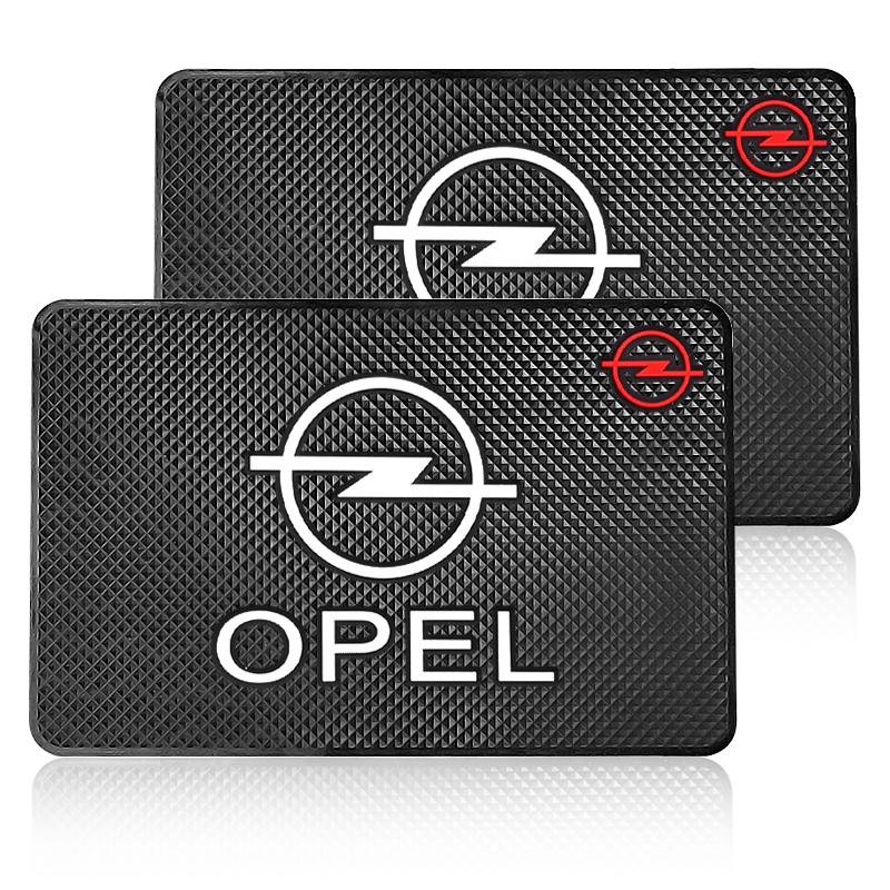 1 Stück Autoemblem Anti-Rutsch-Pad Handyhalterung Rutschmatte Autostyling Für Opel Crossland Crossland-X Mokka Combo Cascada Monza