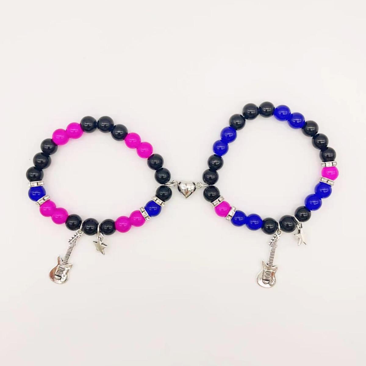 Трансграничный браслет из бусин с подвесками-пауком, кошкой и летучей мышью - Унисекс Подарочные украшения