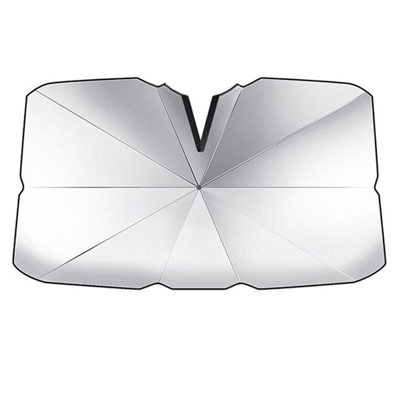 Parbriz auto Umbrelă de soare Tip umbrelă Umbrelă de soare pentru geamul mașinii Protecție solară de vară Pânză termoizolatoare pentru fața mașinii