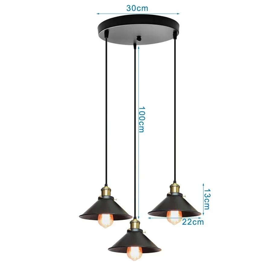 Simple Design Pendant Light Apply for Living Room Home Bedroom Restaurant Hotel Decorative Black Hanging Ceiling Lamp Fixtures