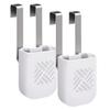 Toilet Tank Tablet Holder with Hook Prevents Residue & Pollution in Water Tank Tablet Rack Easy Install Rust-Resistant Cleaner R
