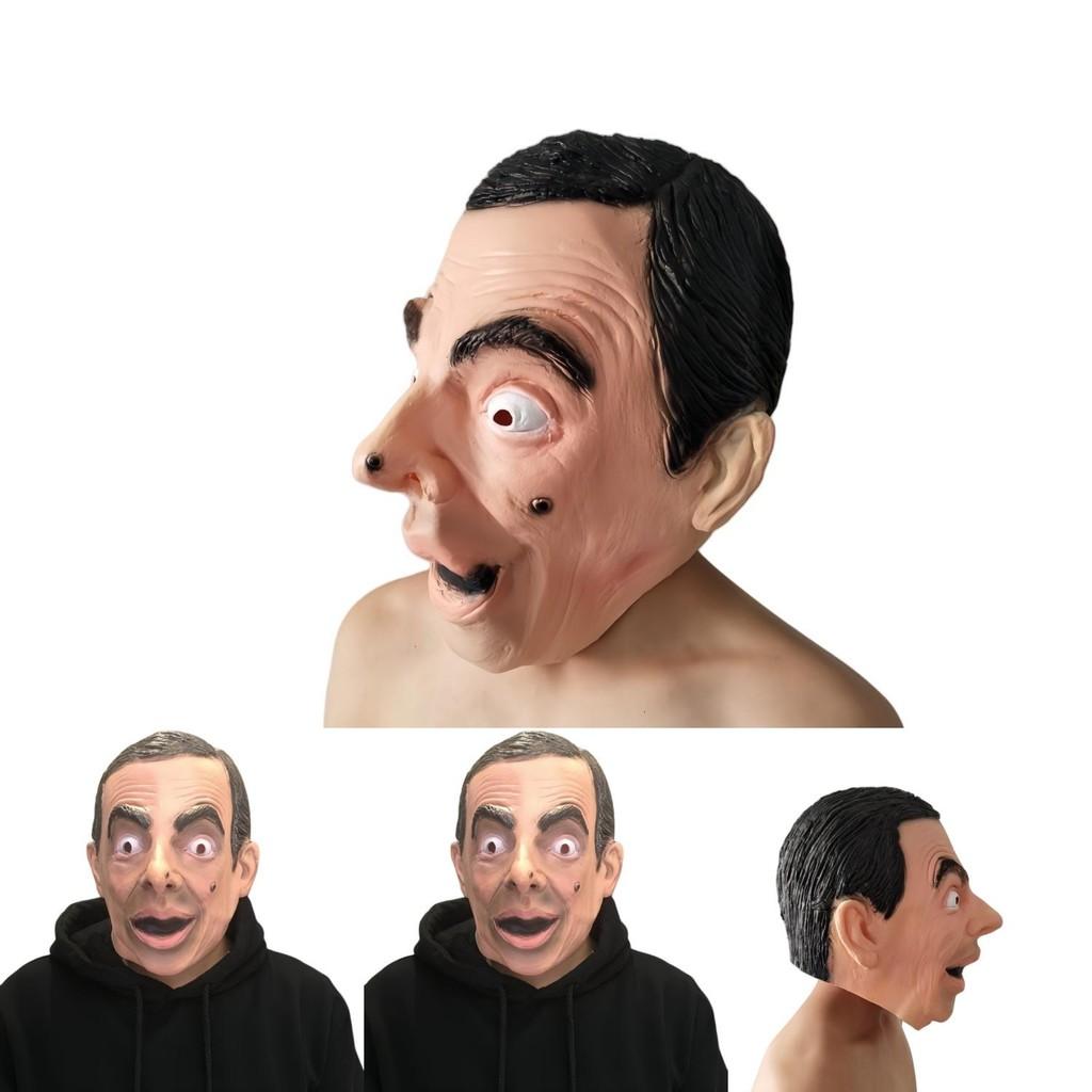 Johnny English Funny Latex Mr Bean Mask For Halloween And Christmas