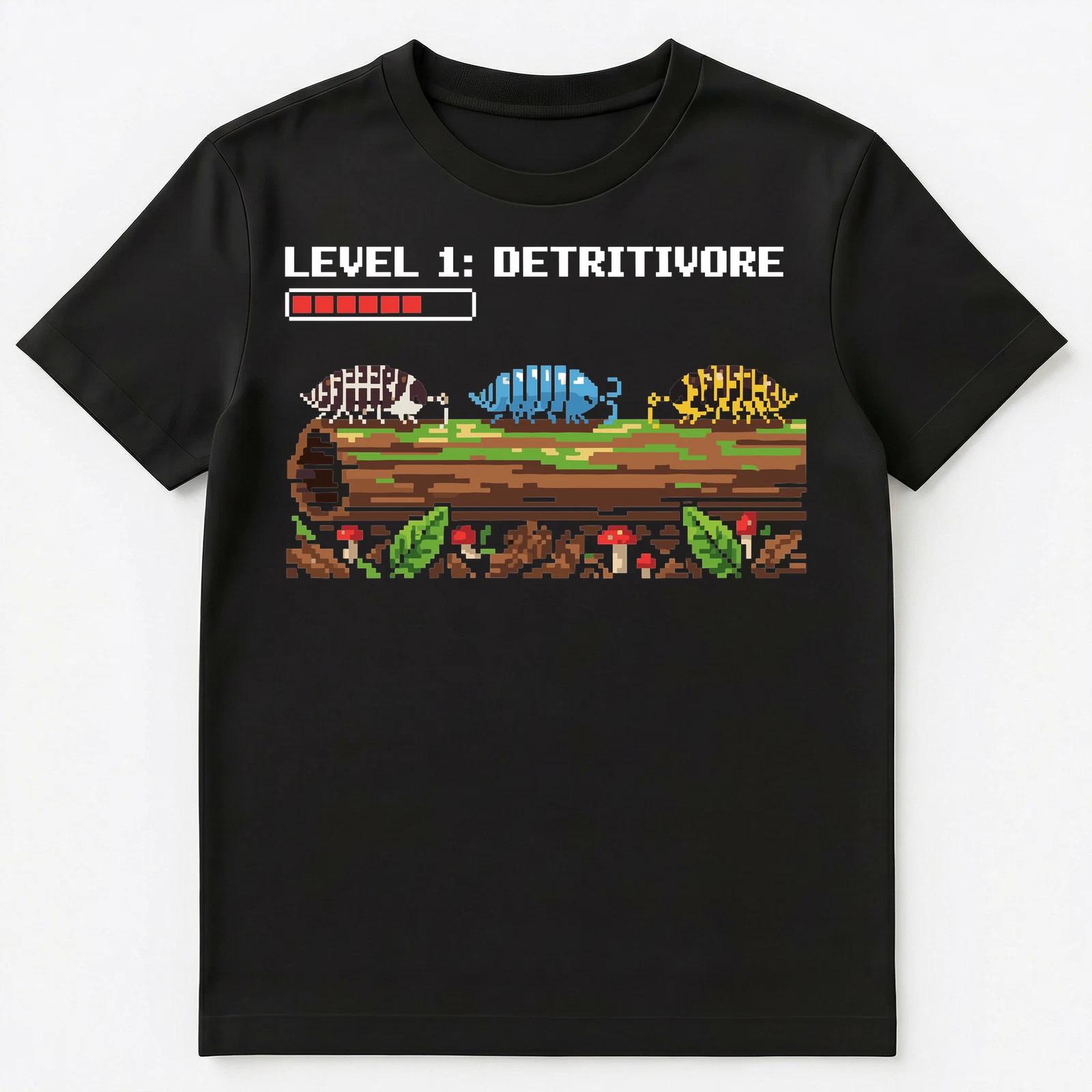 

Isopod Enthusiast Detritivore Game Level Science Unisex T-Shirt XL