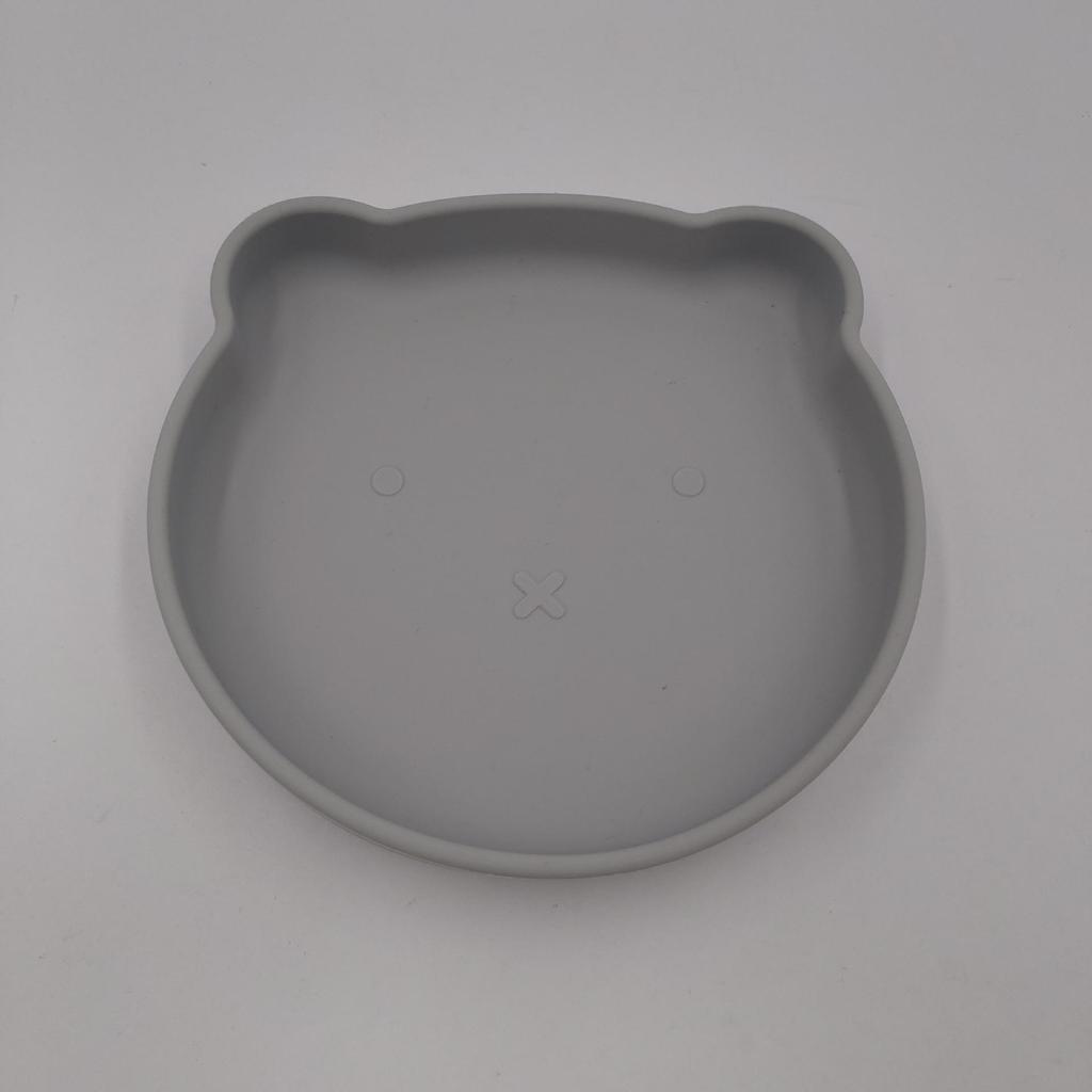 Silicone Suction Plate for Infants and Toddlers - Little Bear Design