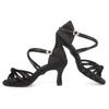 Professional Women Latin Dance Shoes Salsa Ballroom Dancing Shoes Indoor Heel 7cm
