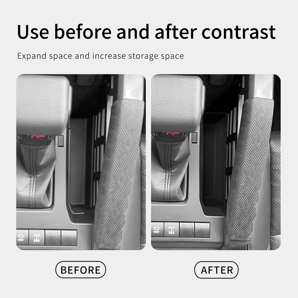 for Toyota Tacoma 2025 2025 Car Storage Box Central Console Tidying Organizer Case Tray Auto Interior Accessories