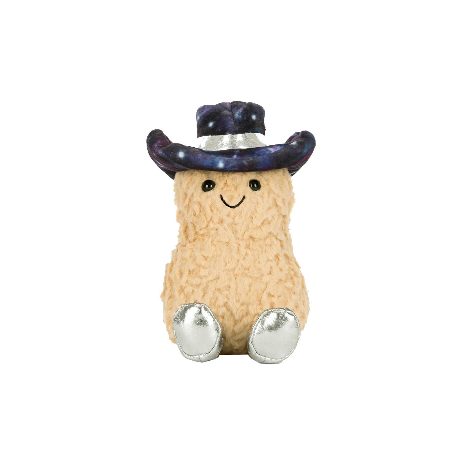 

Plush Stuffed Toy Soft Plush Doll with Decorative Hat and Metallic Feet Includes Dust Cover for Storage and Protection Suitable for All Ages One Size