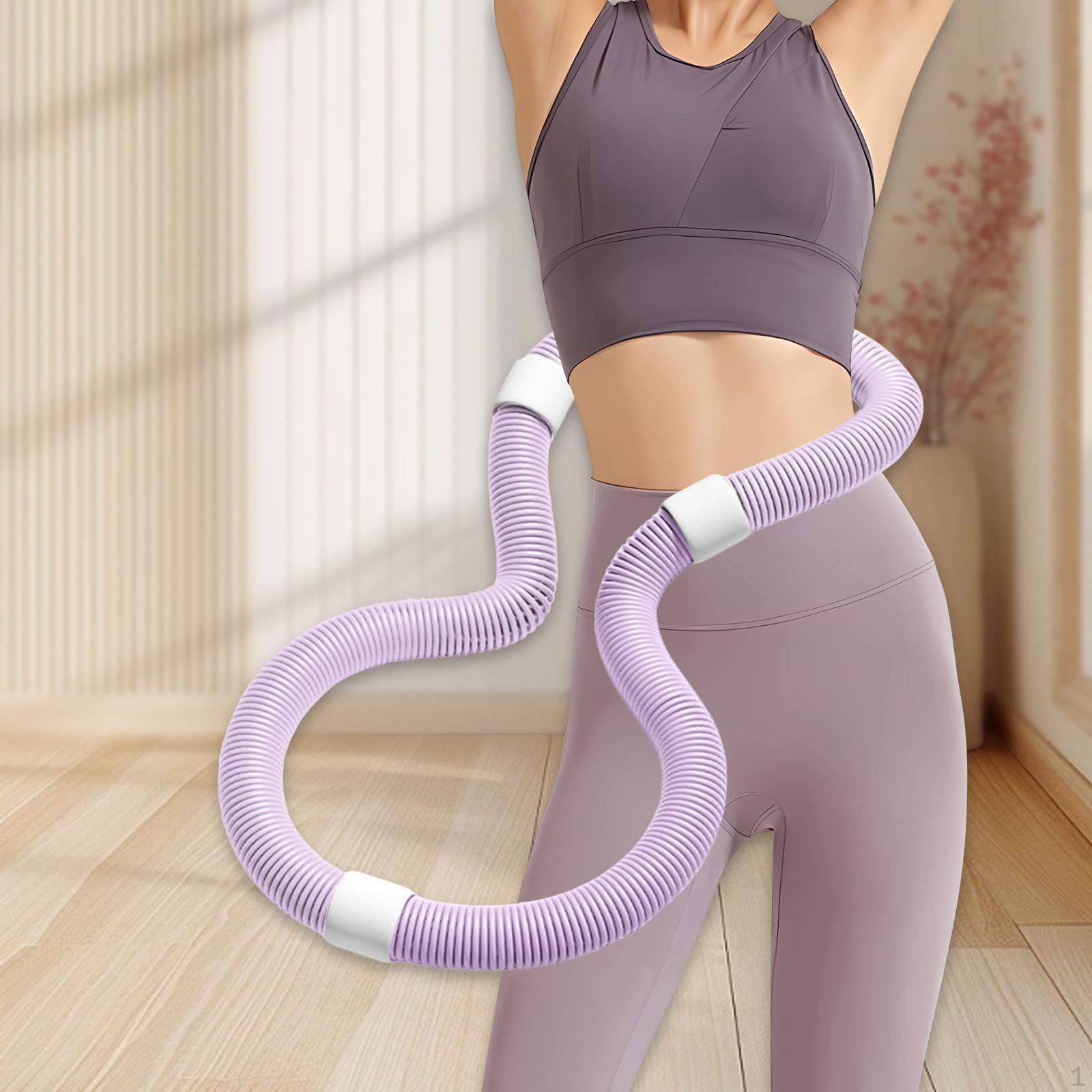 

Фитнес-круг для мышц живота, Обруч для упражнений для женщин, Складное оборудование 1.4kg