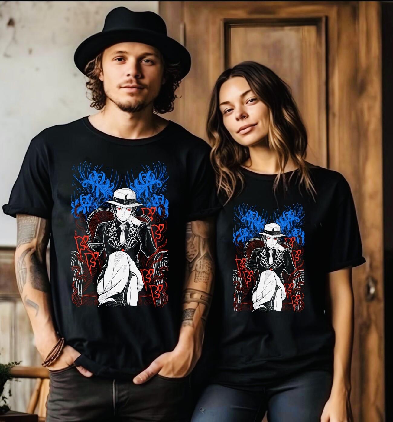 

Kimetsu No Yaiba T-Shirt Mens Womens Tees Top Demon Slayer Anime No Yaiba Manga Shirt Size S_5XL S