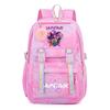 Kinder Mädchen Kpop Zoey Mira Rumi Derpy Sajaboys Bedruckte Schülertasche Freizeit Regenbogen Rucksack